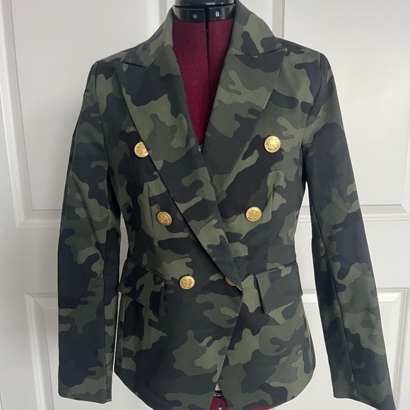 Boston Proper camo blazer/suit jacket NWT - Picture 1 of 3